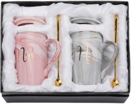 Coffee Mug With Lid & Spoon